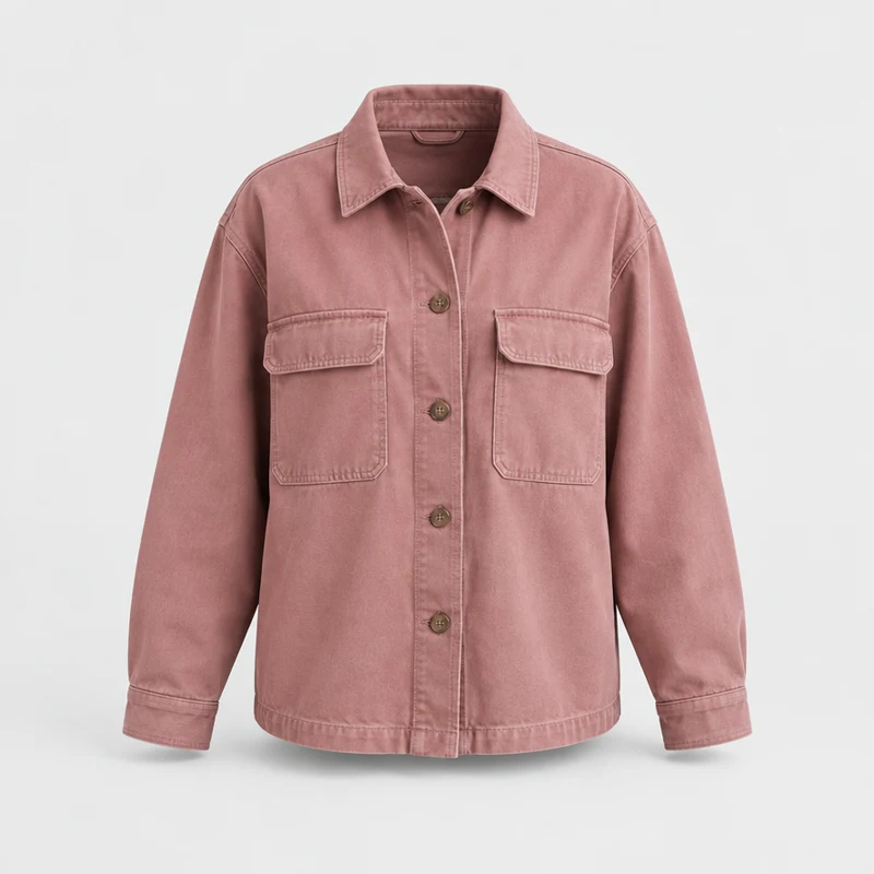 Surchemise — Rose poudré